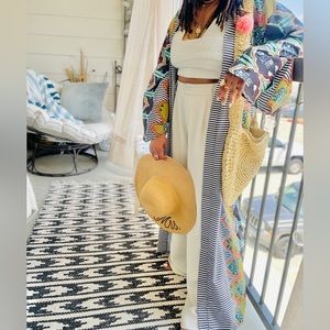 Mrs Statement Straw Beach Hat